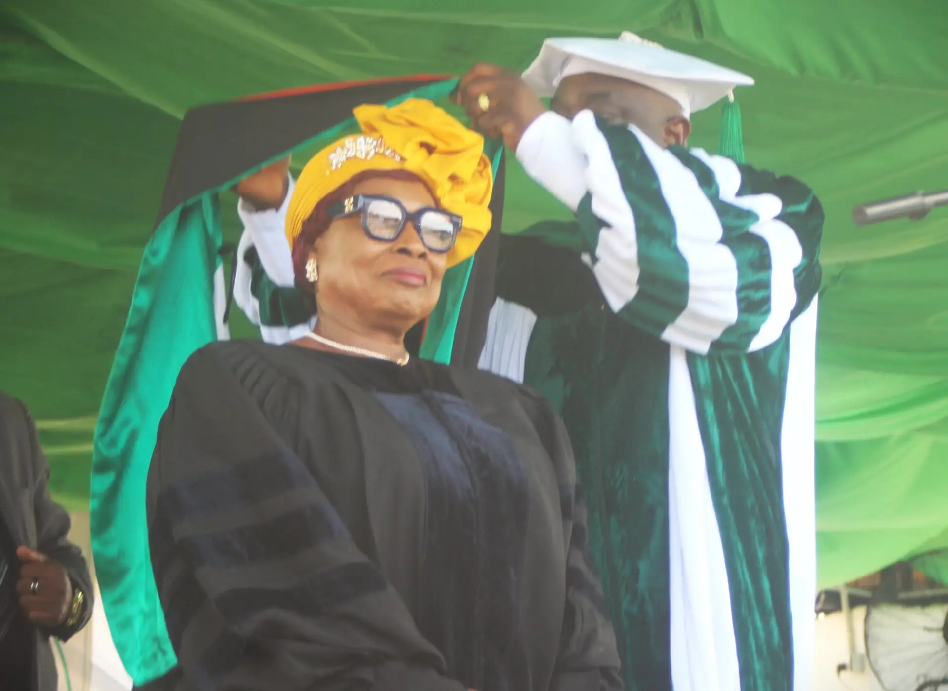 Liberia’s First Lady Bags Honorary Doctorate Degree